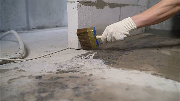 SJ Waterproofing Pros Basement Waterproofing coverage map for Holton, MI and surrounding area